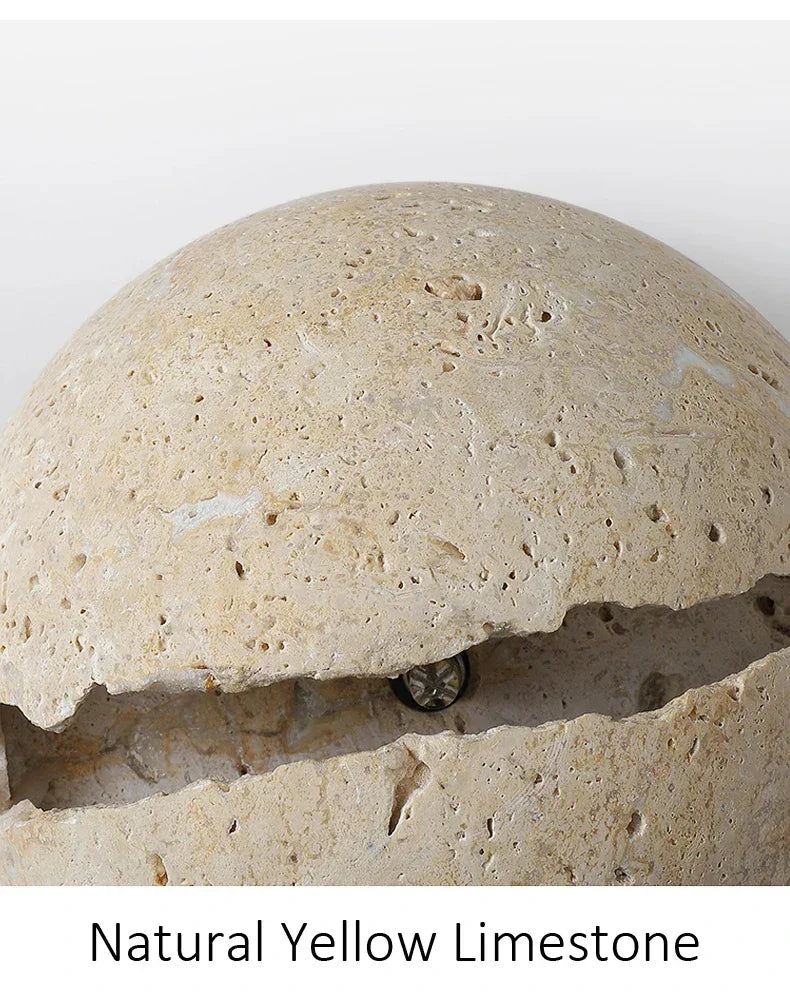 Drevita Travertine Wall Lamp