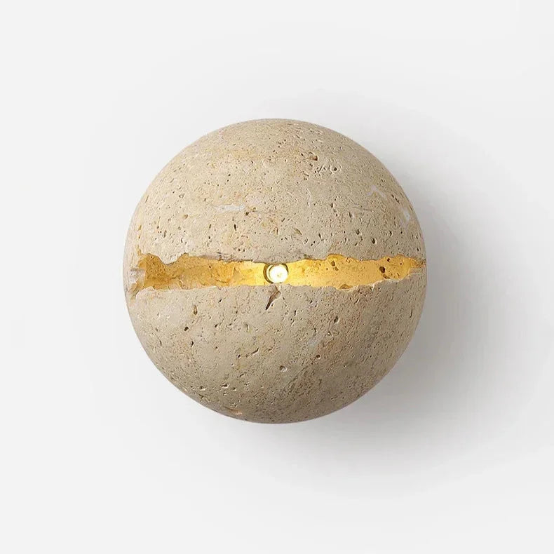 Drevita Travertine Wall Lamp