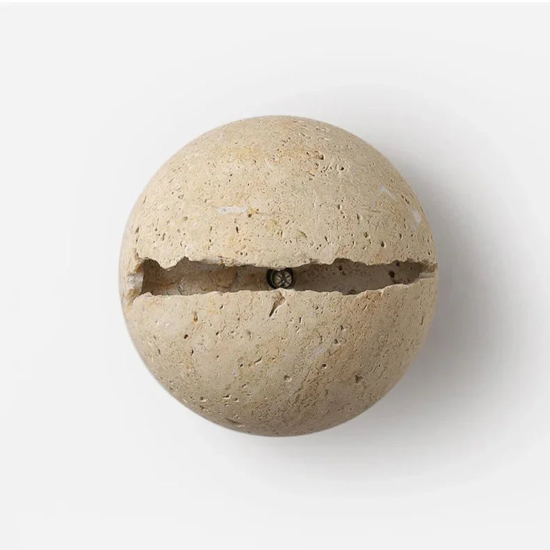 Drevita Travertine Wall Lamp