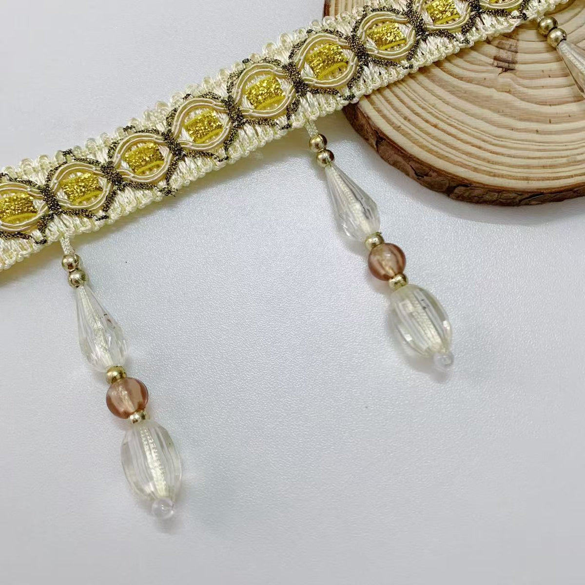 Elegant and Eye-Catching Trimming with Glass Crystals | TheKanta