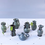 Elegant Ceramic Vase with Artistic Design | TheKanta