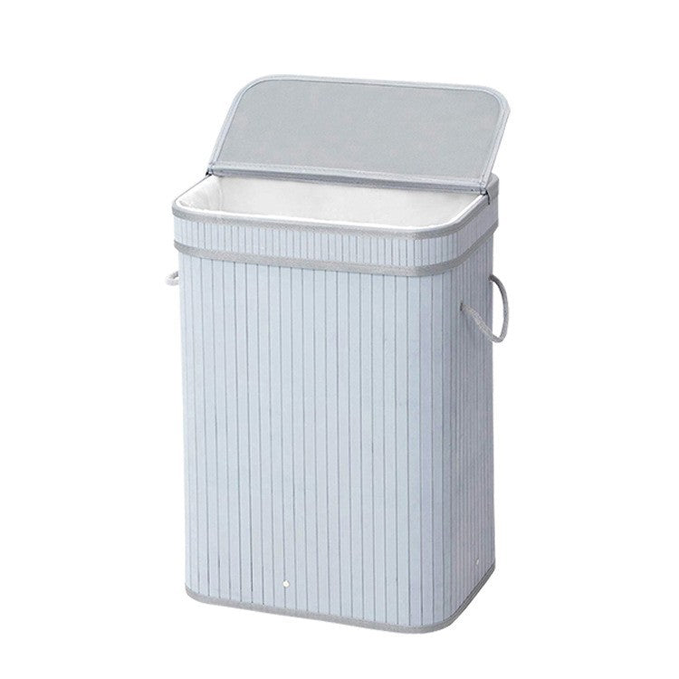 Elegant Laundry Basket made of Natural Bamboo | TheKanta