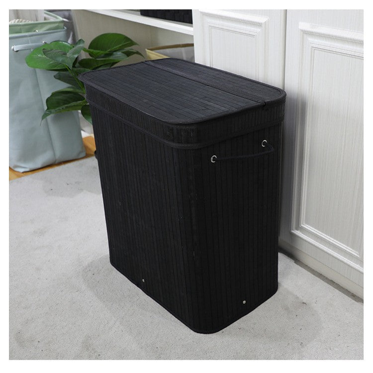 Elegant Laundry Basket made of Natural Bamboo | TheKanta