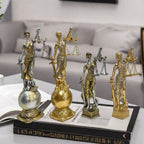 Elegant Statue of Justitia in Artistic Details | TheKanta