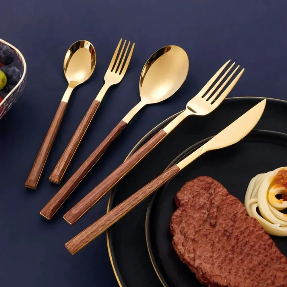 Elforra 30-Piece Cutlery Set