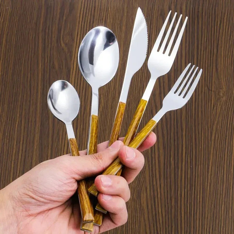 Elforra 30-Piece Cutlery Set