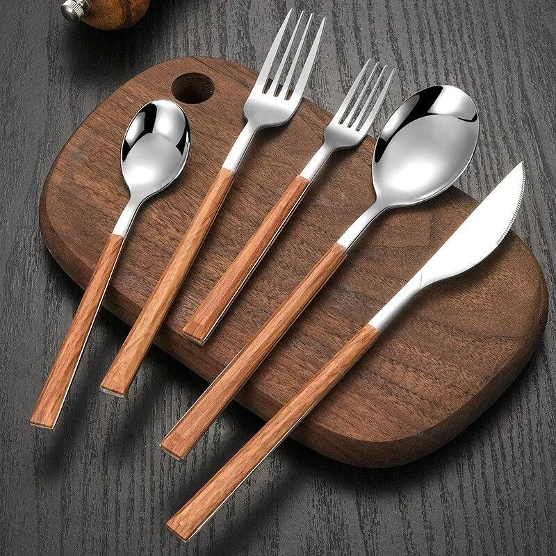 Elforra 30-Piece Cutlery Set