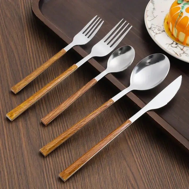 Elforra 30-Piece Cutlery Set