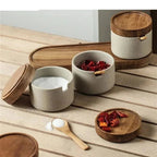 Elforra Ceramic Seasoning Jar Set