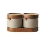 Elforra Ceramic Seasoning Jar Set
