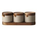 Elforra Ceramic Seasoning Jar Set