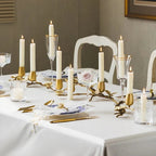 Elndara Brass Candleholder