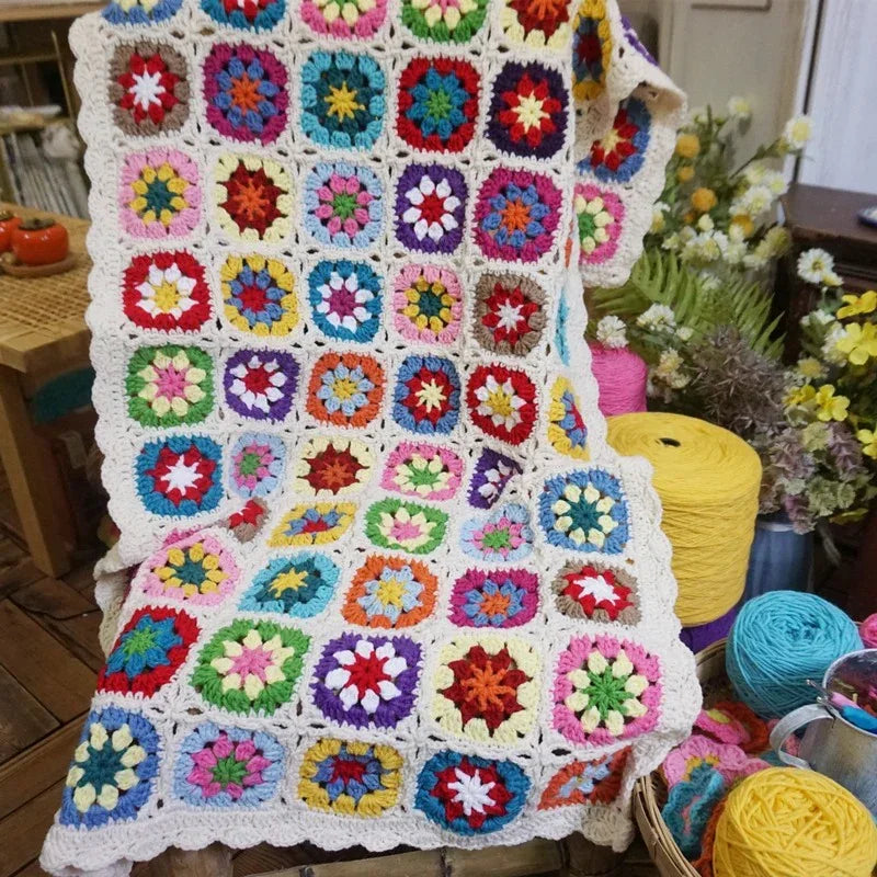 Elola Crochet Throw Blanket