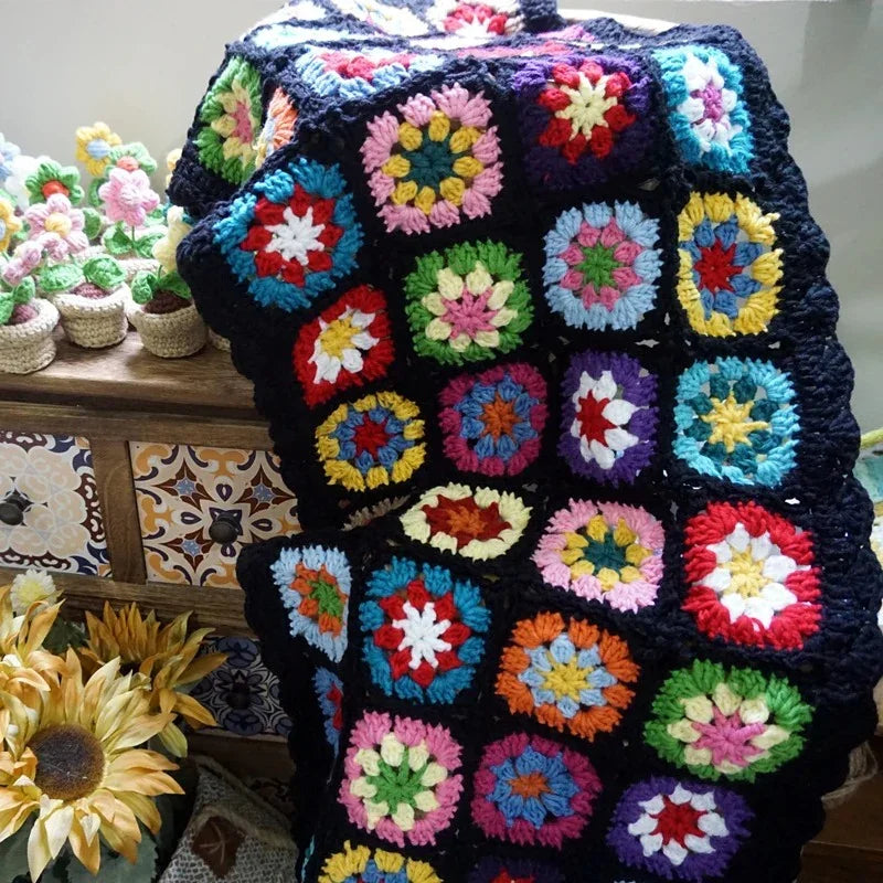 Elola Crochet Throw Blanket
