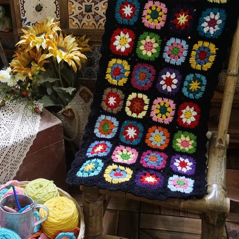 Elola Crochet Throw Blanket