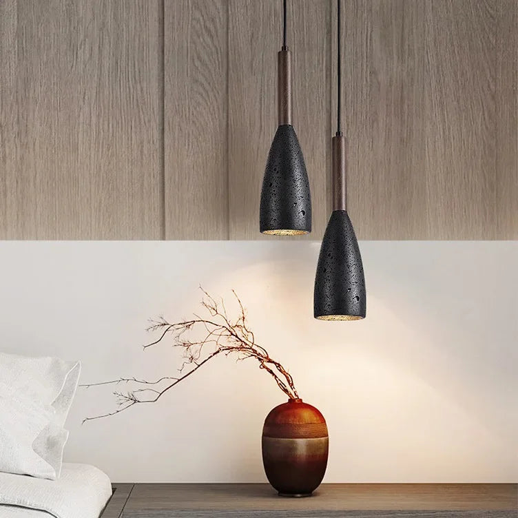 Falsola Pendant Lamp - Walnut