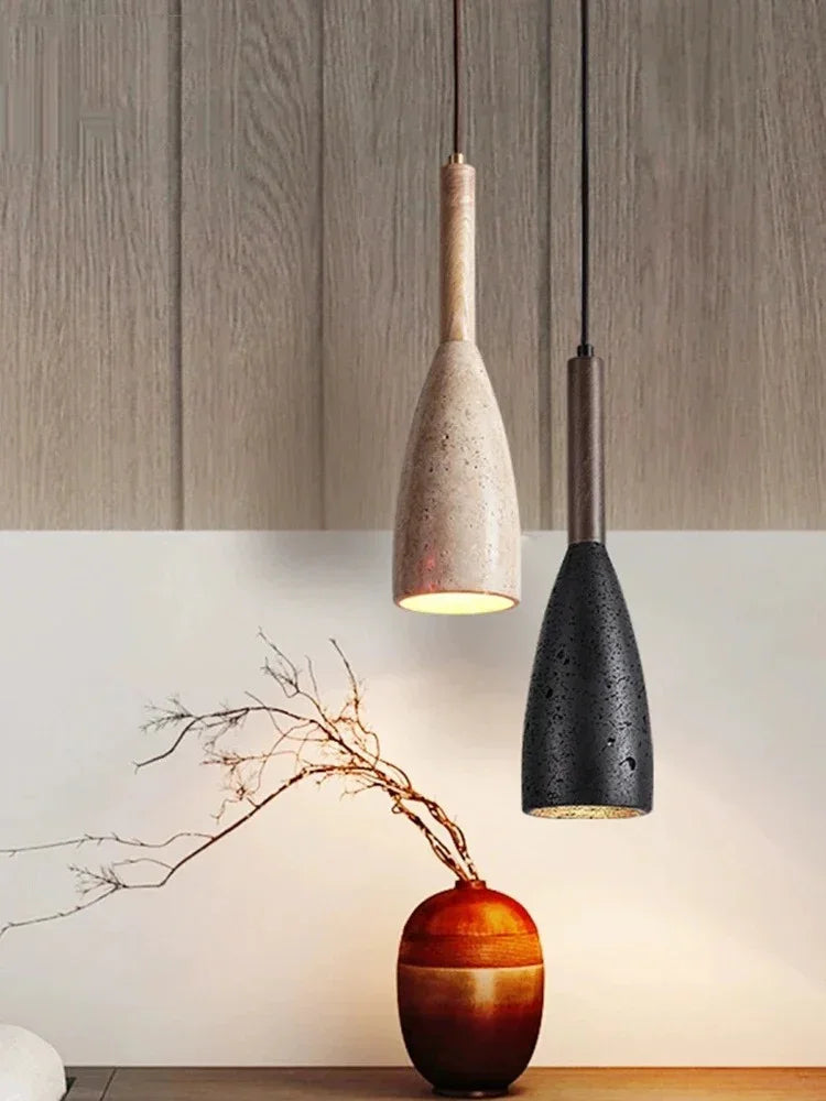 Falsola Pendant Lamp - Walnut