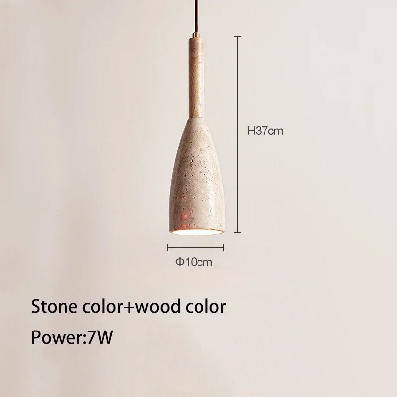 Falsola Pendant Lamp - Walnut