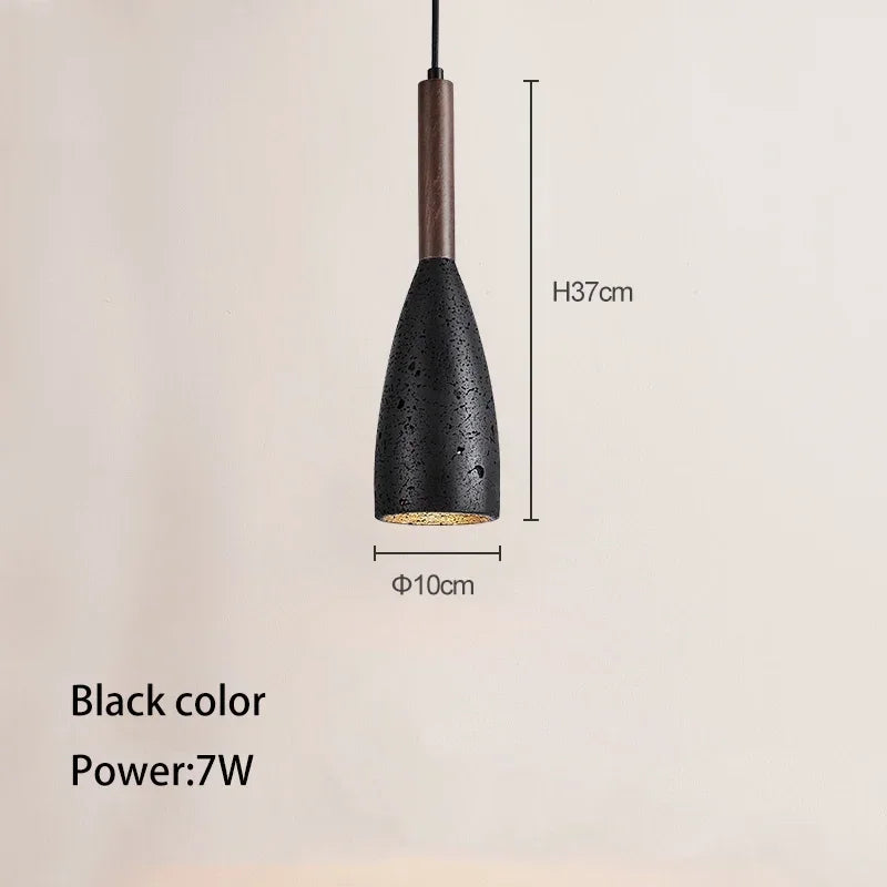 Falsola Pendant Lamp - Walnut