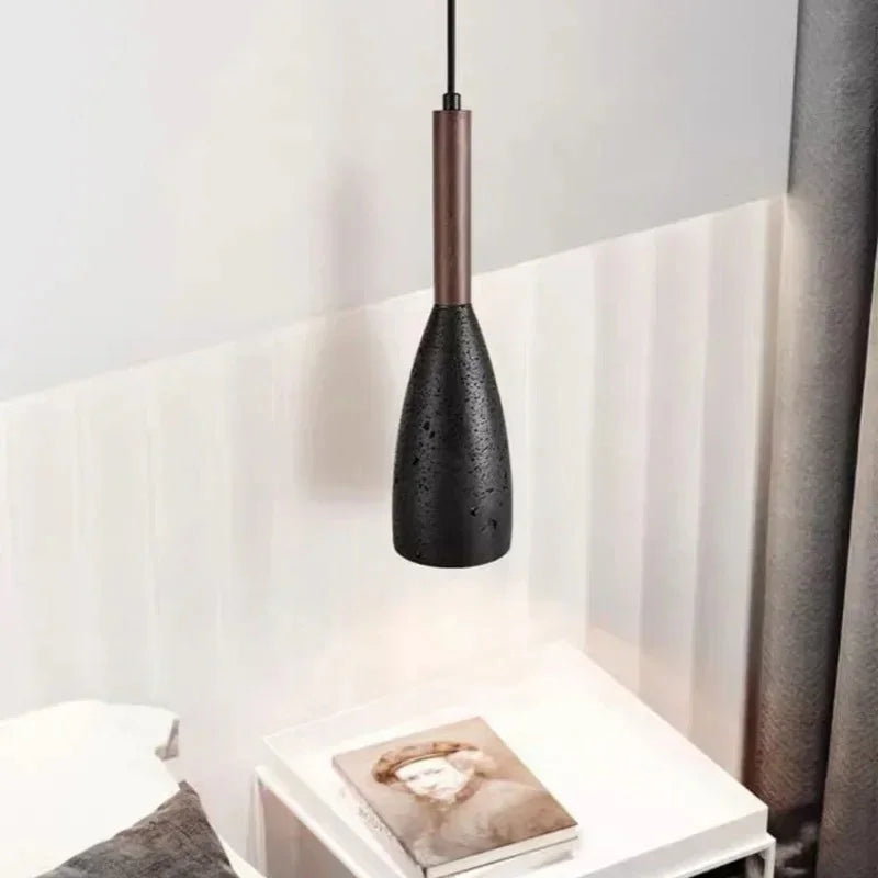 Falsola Pendant Lamp - Walnut