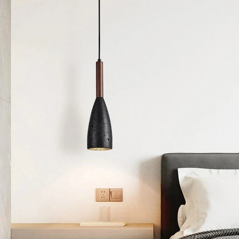 Falsola Pendant Lamp - Walnut