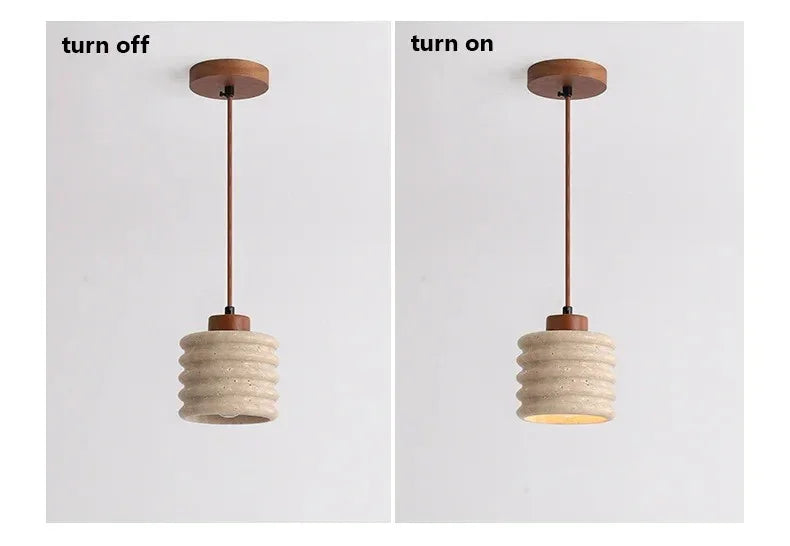 Falsola Travertine Pendant Lamp