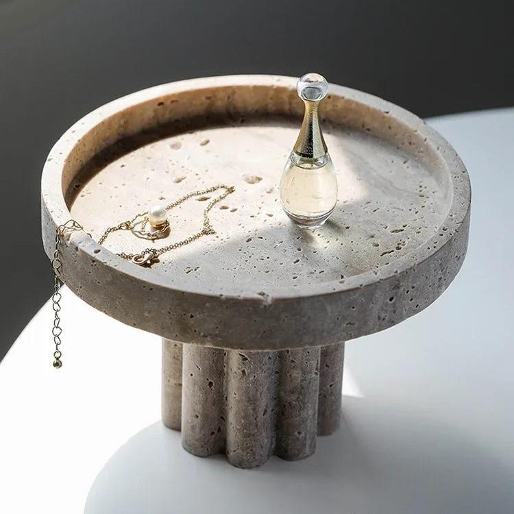 Falsola Travertine Tray