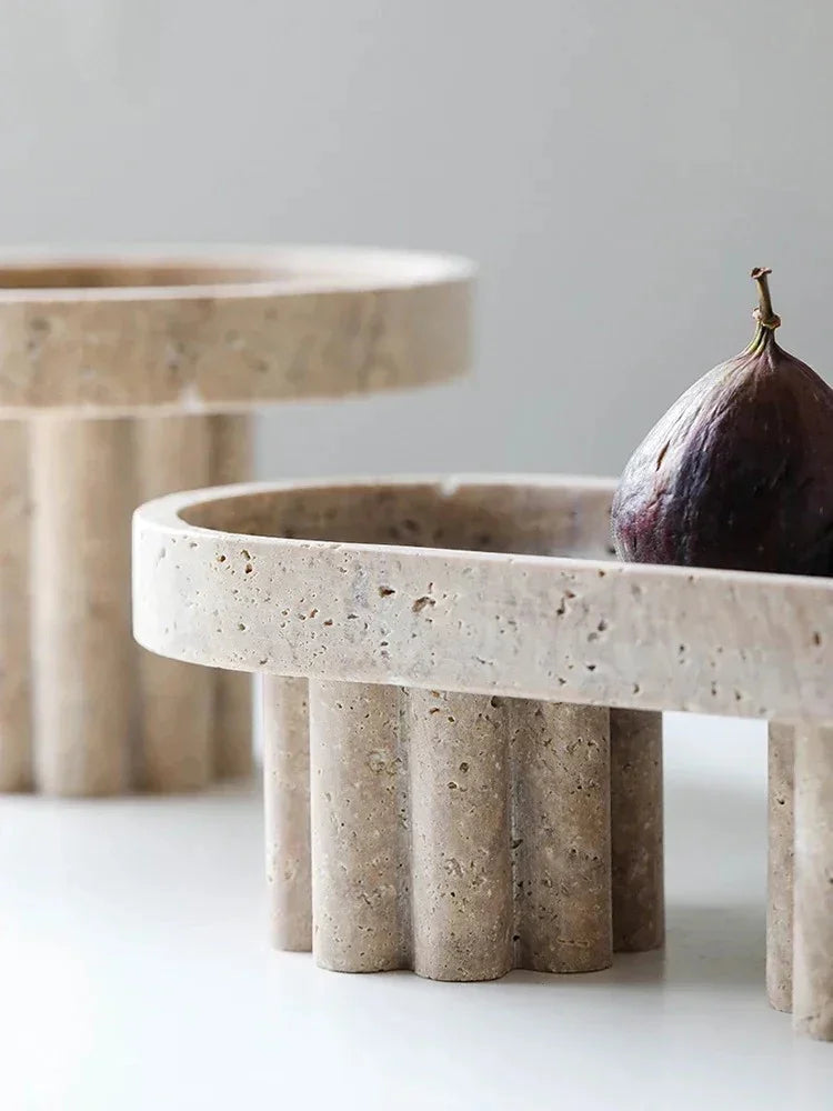 Falsola Travertine Tray