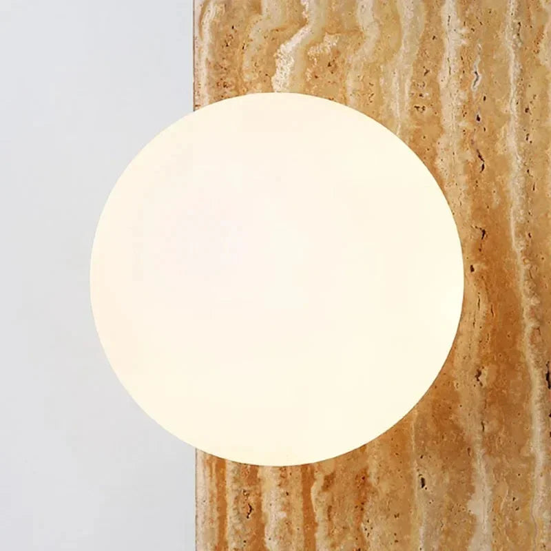 Falsola Travertine Wall Lamp