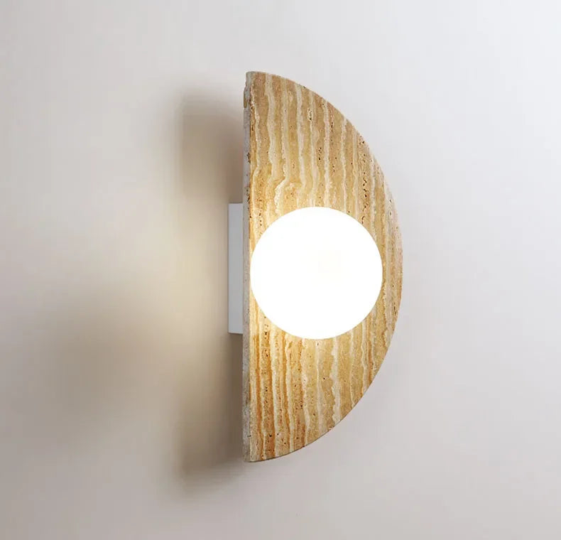 Falsola Travertine Wall Lamp