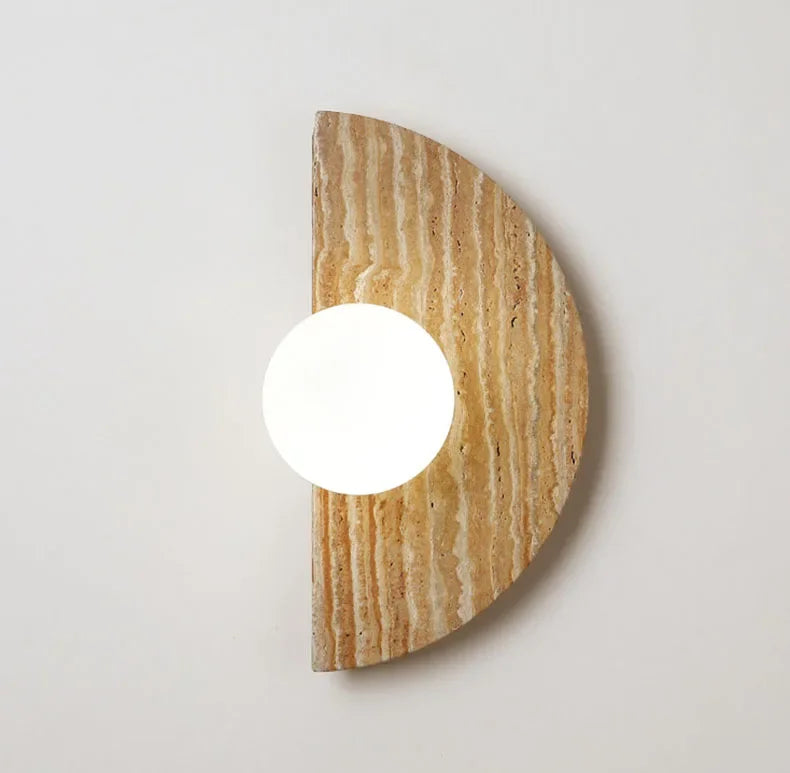 Falsola Travertine Wall Lamp