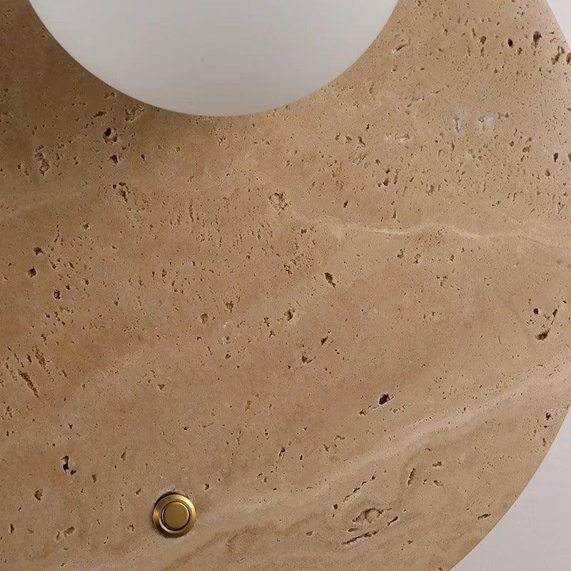 Falsola Travertine Wall Lamp - Natural