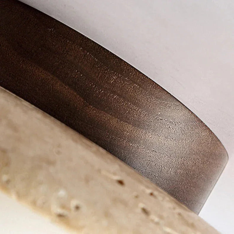 Fendelta Travertine Ceiling Lamp