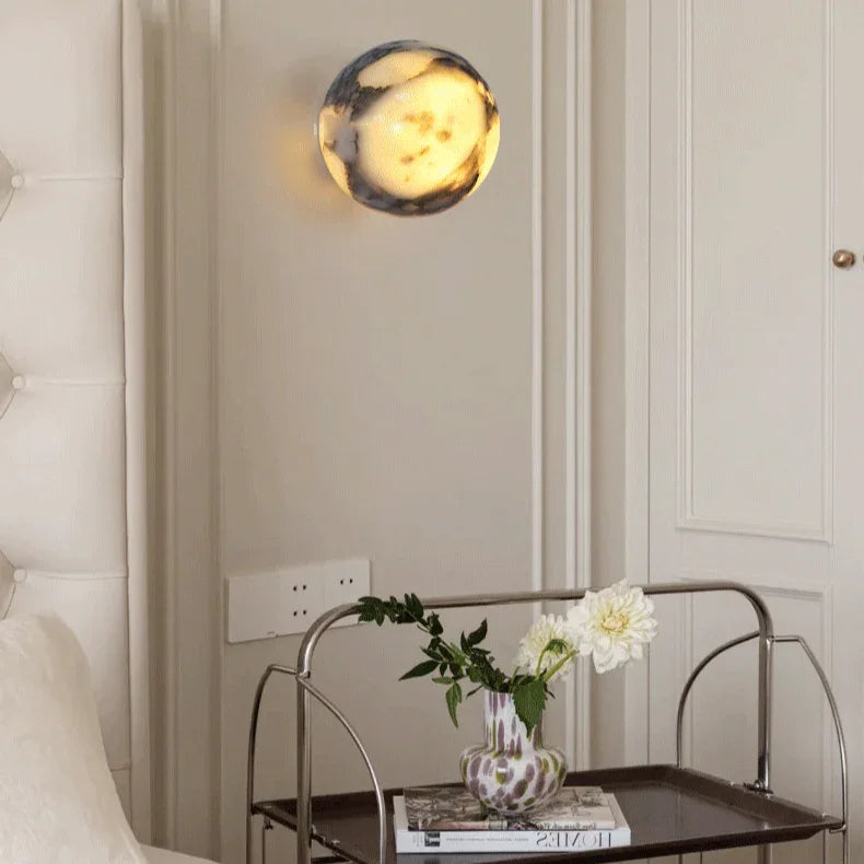 Fernside Marble Wall Lamp