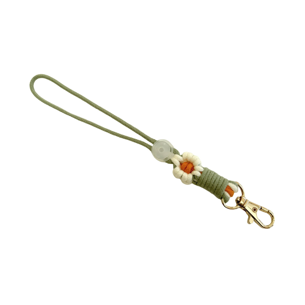 Floral Macrame Keychain Holder | TheKanta
