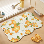 Floral-Themed Soft Bath Mat | TheKanta