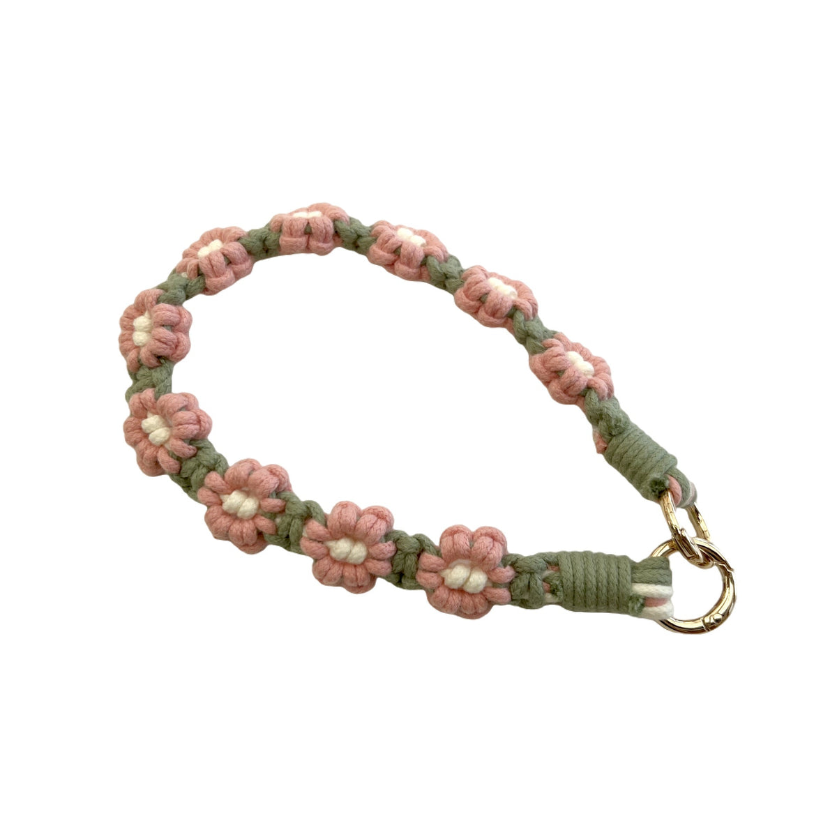 Flower Patterned Keychain Holder | TheKanta