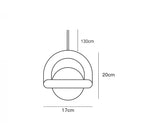 Fryfossa Acrylic Pendant Light