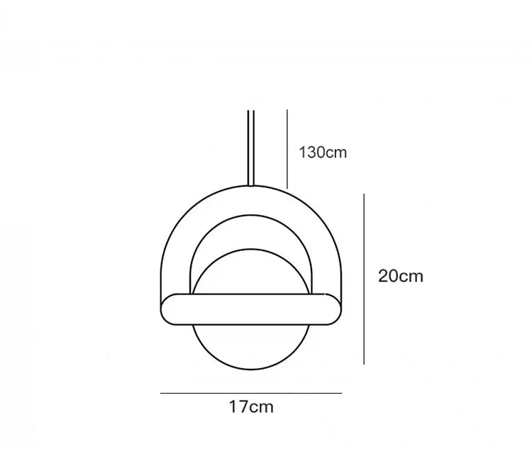 Fryfossa Acrylic Pendant Light