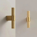 Frymita Brass Knurled T-Bar Handle