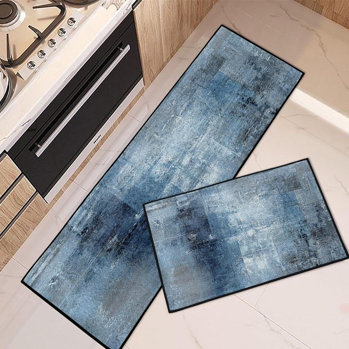 Geometric Patterned Kitchen Runner Mat | TheKanta