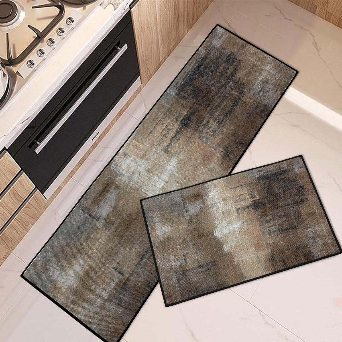 Geometric Patterned Kitchen Runner Mat | TheKanta