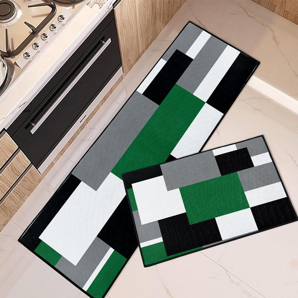 Geometric Patterned Kitchen Runner Mat | TheKanta