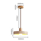 Gilstina Travertine Pendant Lamp