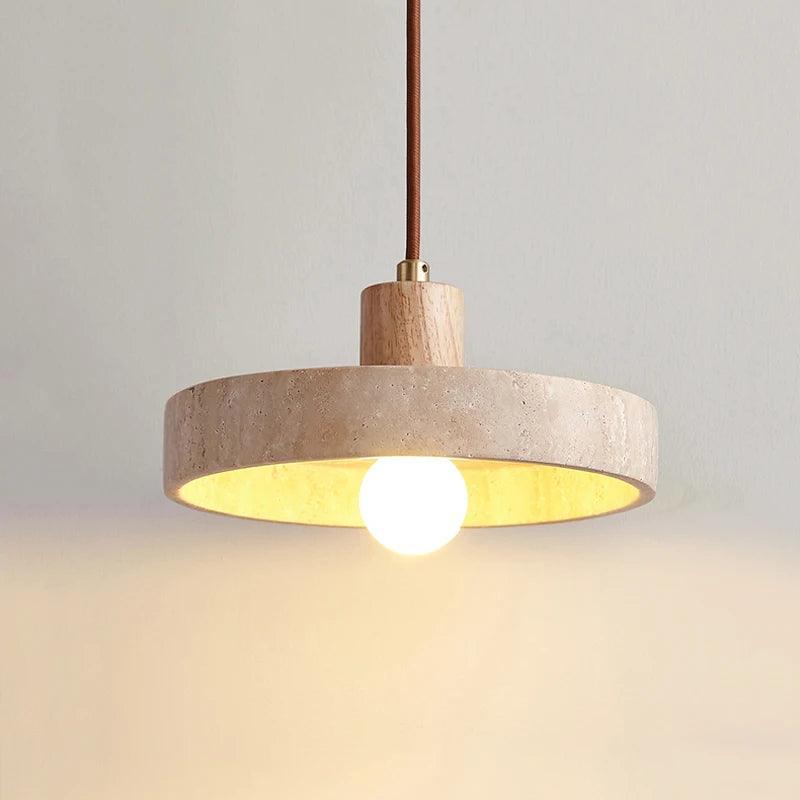 Gilstina Travertine Pendant Lamp