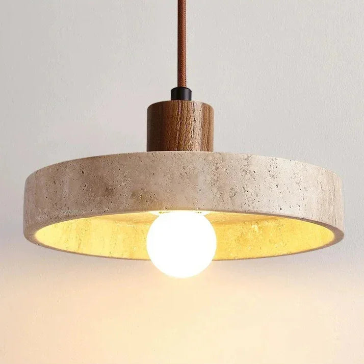 Gilstina Travertine Pendant Lamp