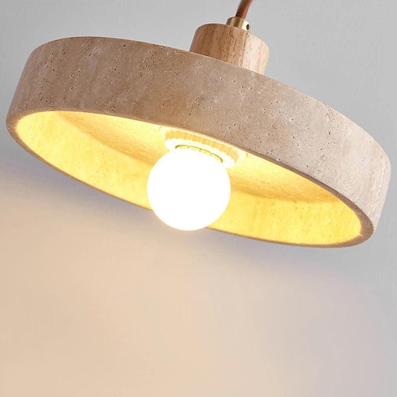 Gilstina Travertine Pendant Lamp