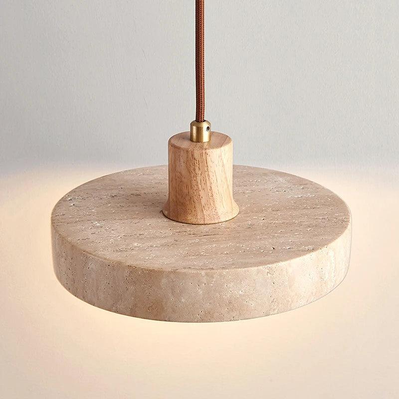 Gilstina Travertine Pendant Lamp