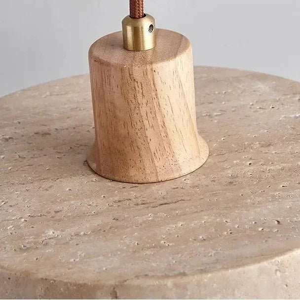 Gilstina Travertine Pendant Lamp