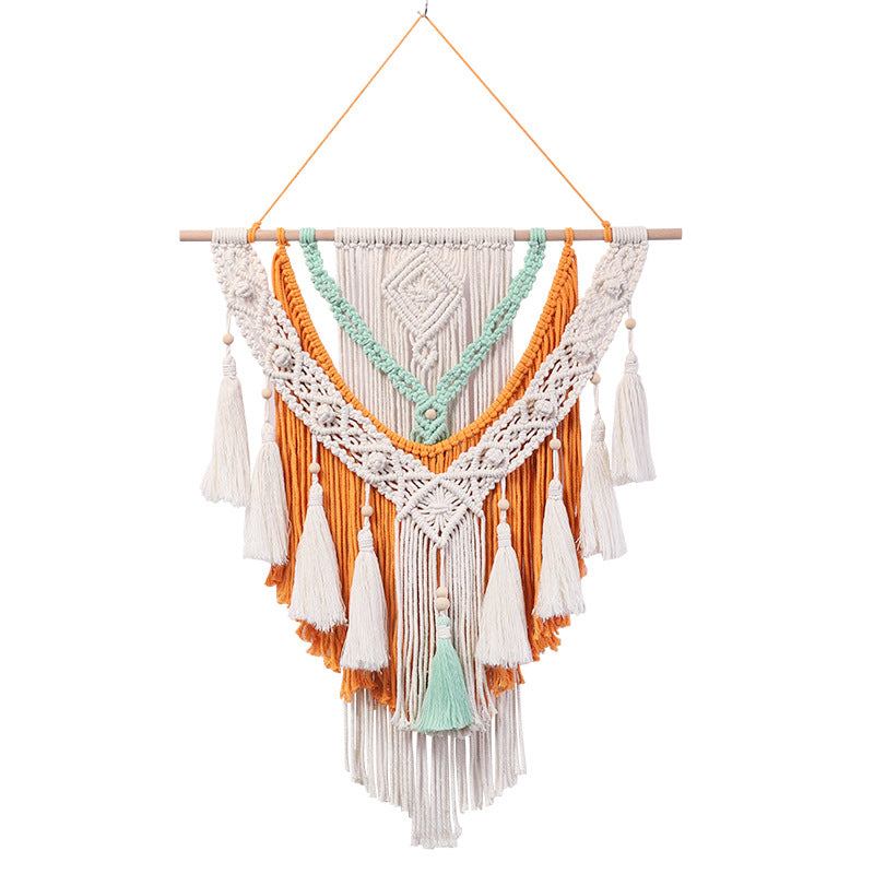 Hand-Knotted Macrame Wall Hanging | TheKanta